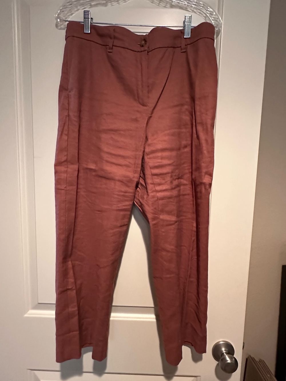 J Jill Women’s Linen Blend Trousers